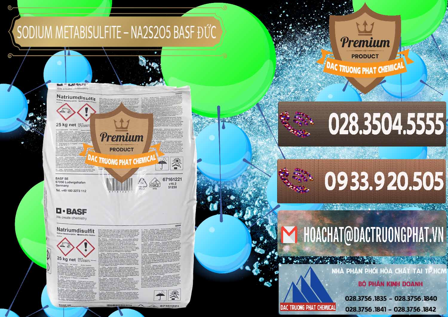 Công ty phân phối - bán Sodium Metabisulfite - NA2S2O5 Food Grade BASF Đức Germany - 0143 - Nơi chuyên kinh doanh ( cung cấp ) hóa chất tại TP.HCM - hoachatviet.net