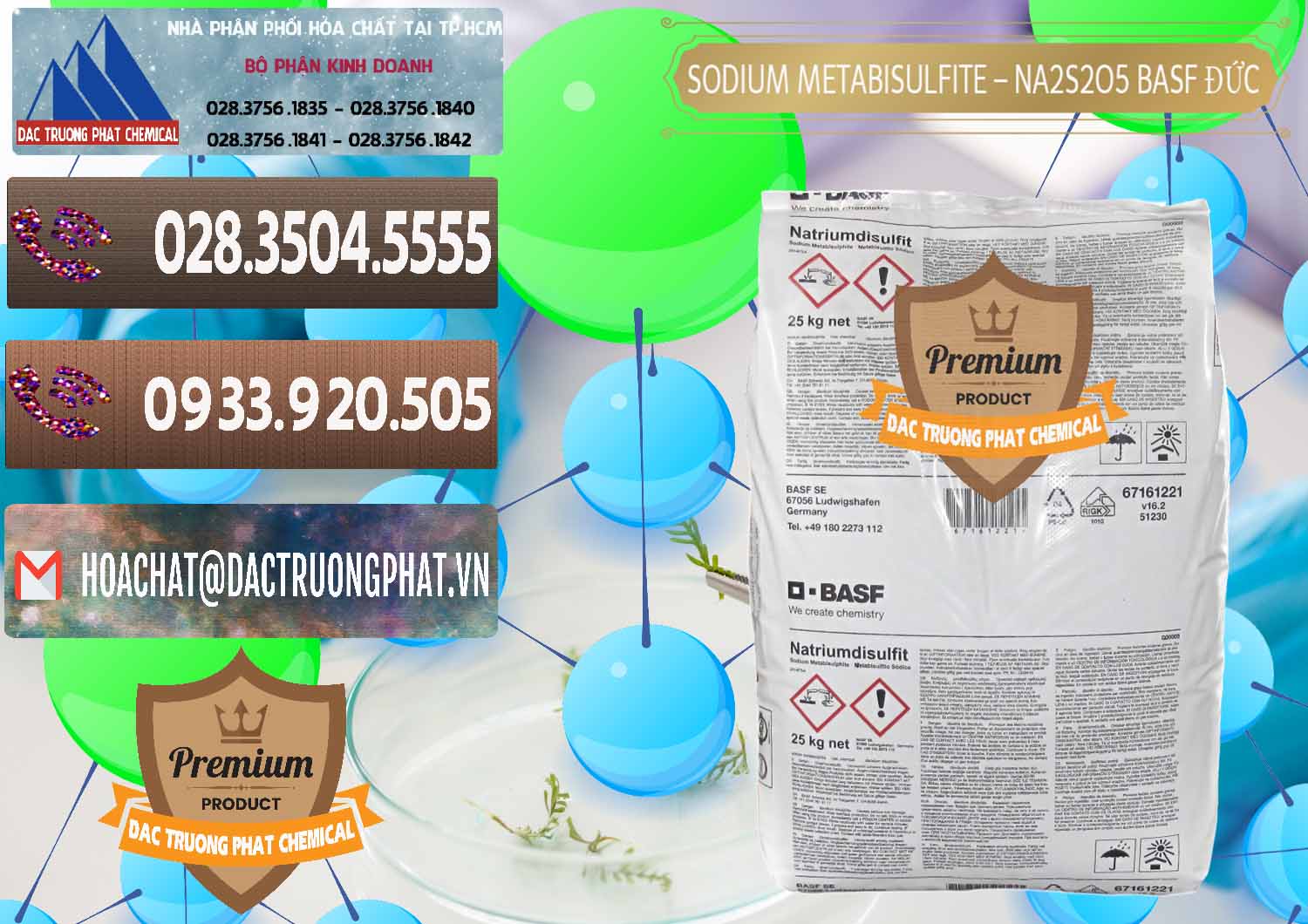 Công ty cung cấp ( bán ) Sodium Metabisulfite - NA2S2O5 Food Grade BASF Đức Germany - 0143 - Nhà cung cấp và bán hóa chất tại TP.HCM - hoachatviet.net