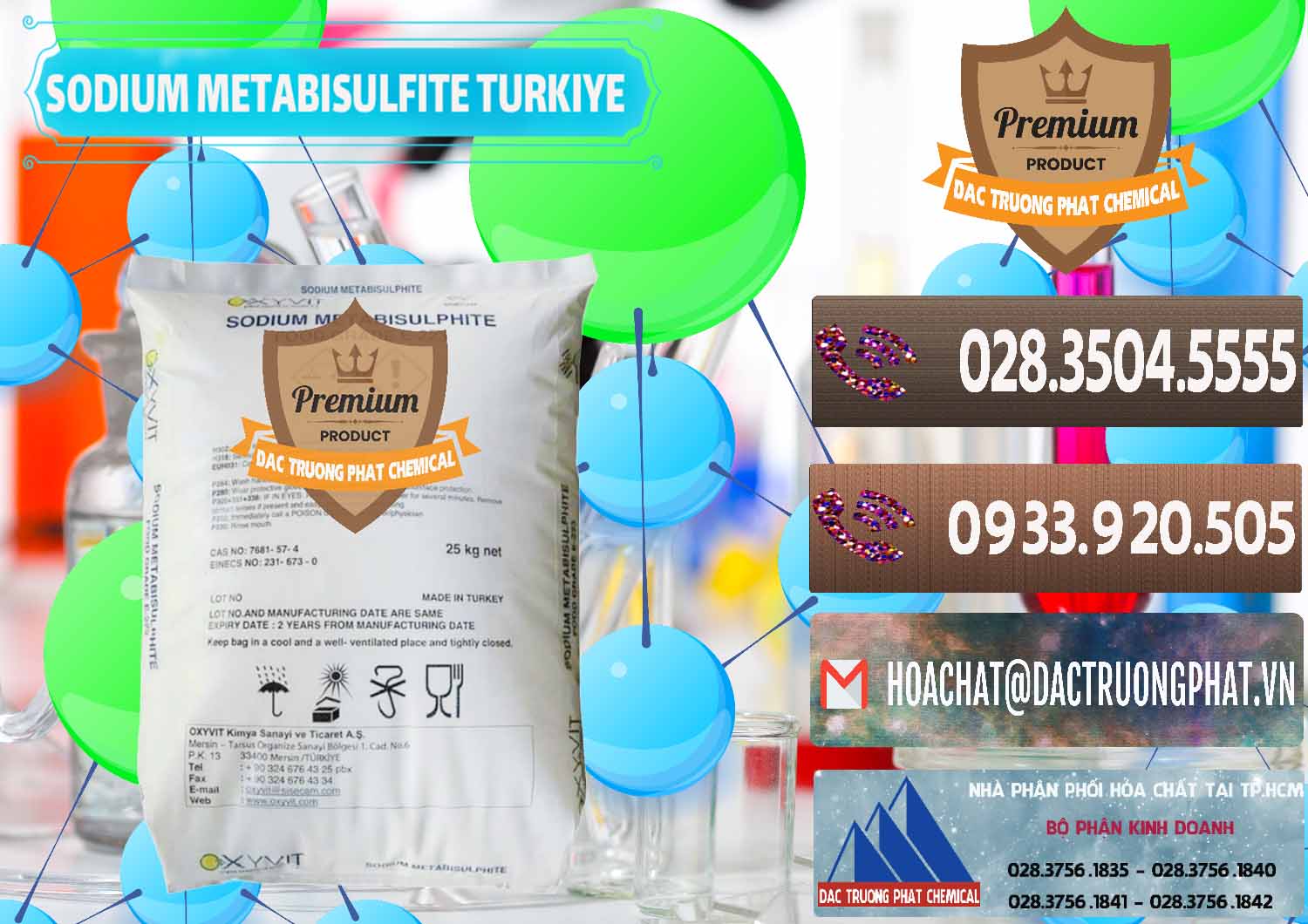 Phân phối - bán Sodium Metabisulfite - NA2S2O5 Food Grade E-223 Thổ Nhĩ Kỳ Turkey - 0413 - Công ty chuyên phân phối & cung ứng hóa chất tại TP.HCM - hoachatviet.net