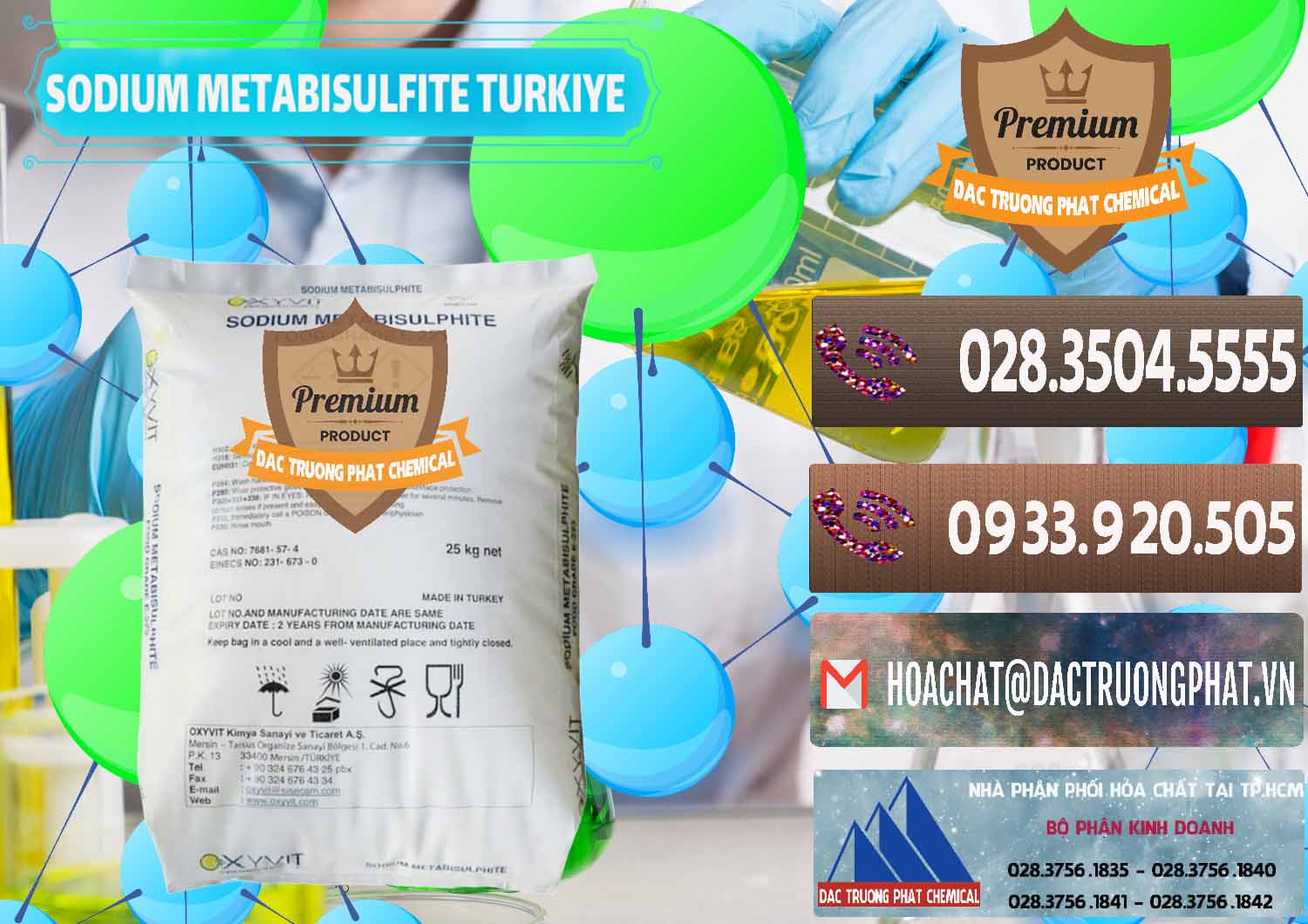 Nơi chuyên bán và cung cấp Sodium Metabisulfite - NA2S2O5 Food Grade E-223 Thổ Nhĩ Kỳ Turkey - 0413 - Công ty chuyên cung cấp - nhập khẩu hóa chất tại TP.HCM - hoachatviet.net