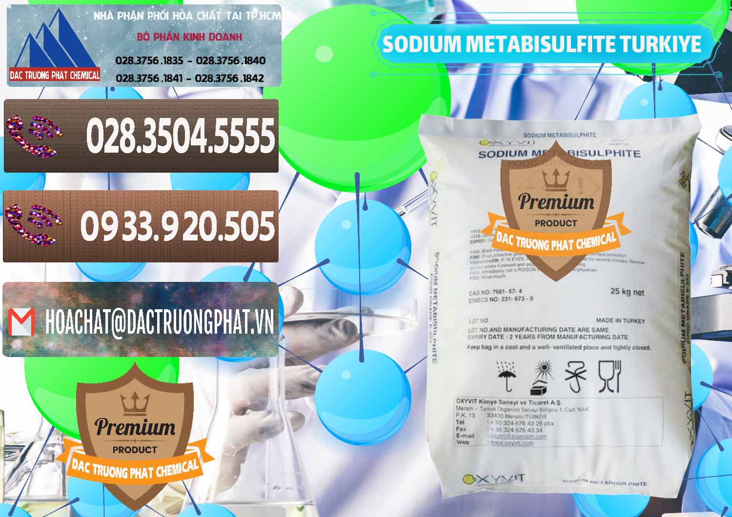 Cty bán và cung cấp Sodium Metabisulfite - NA2S2O5 Food Grade E-223 Thổ Nhĩ Kỳ Turkey - 0413 - Cty chuyên bán ( cung cấp ) hóa chất tại TP.HCM - hoachatviet.net