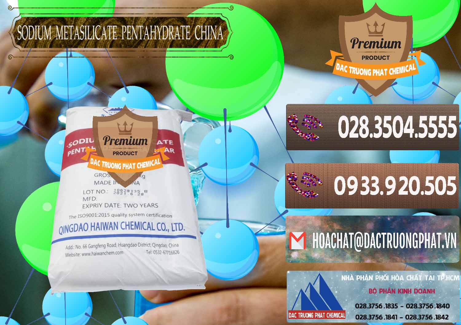 Nơi chuyên phân phối ( bán ) Sodium Metasilicate Pentahydrate – Silicate Bột Qingdao Trung Quốc China - 0452 - Đơn vị chuyên nhập khẩu _ cung cấp hóa chất tại TP.HCM - hoachatviet.net