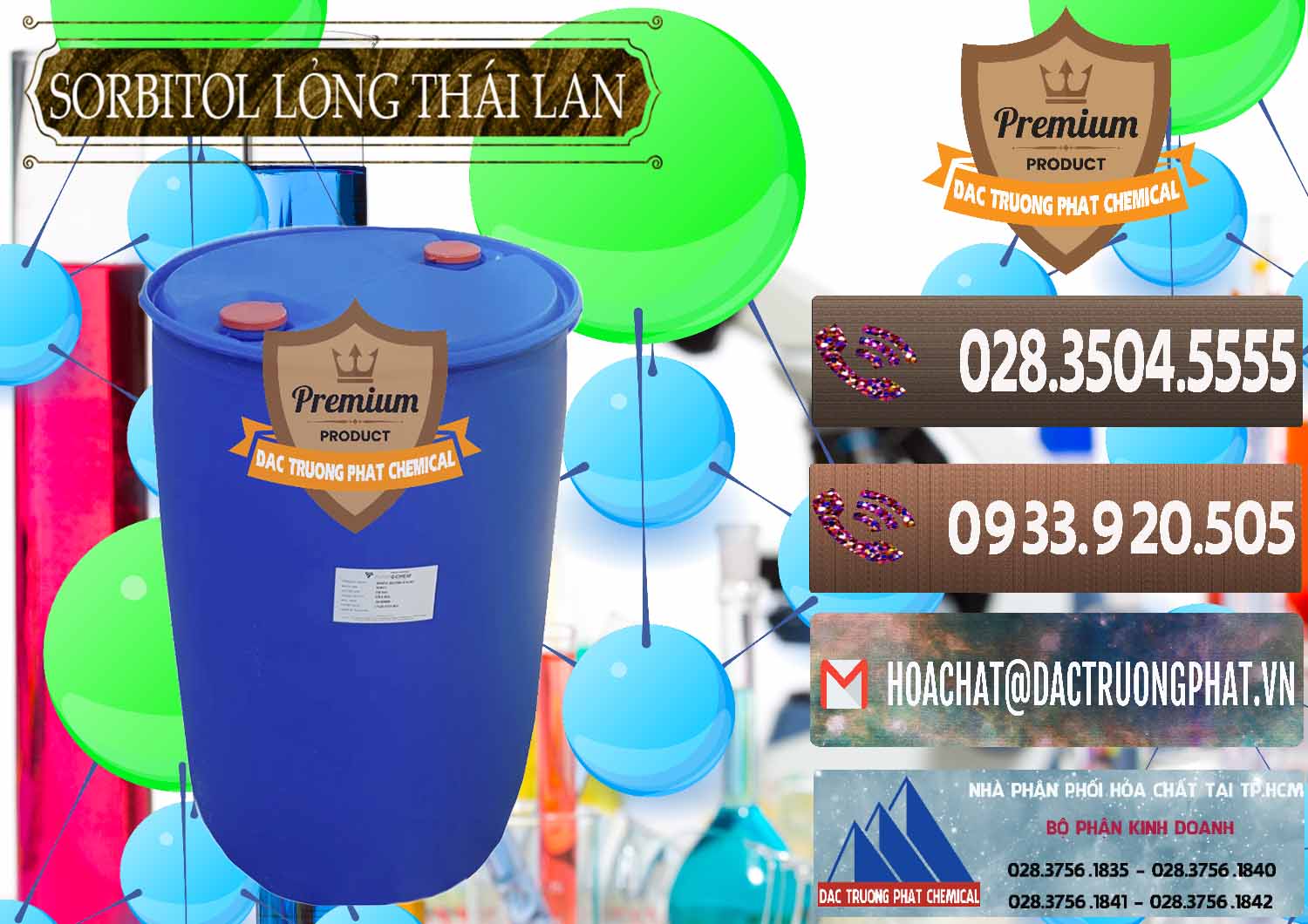 Đơn vị cung cấp và bán Sorbitol - C6H14O6 Lỏng 70% Food Grade Thái Lan Thailand - 0341 - Phân phối & nhập khẩu hóa chất tại TP.HCM - hoachatviet.net