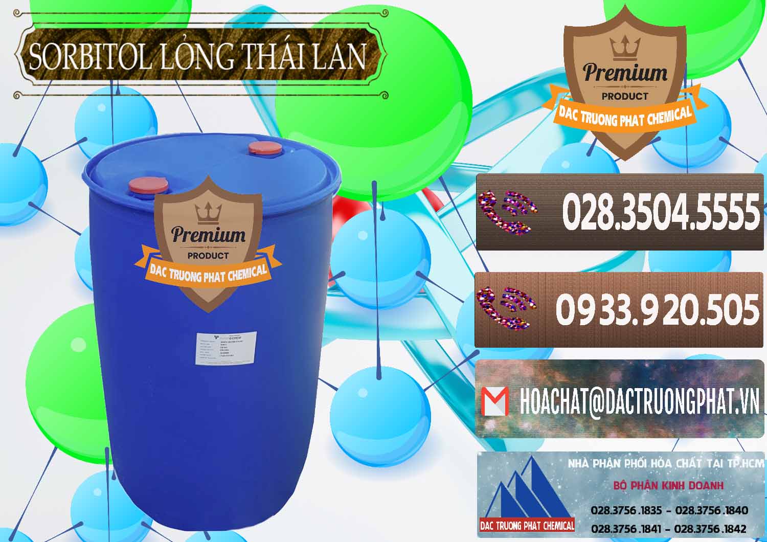 Chuyên bán - phân phối Sorbitol - C6H14O6 Lỏng 70% Food Grade Thái Lan Thailand - 0341 - Chuyên cung ứng _ phân phối hóa chất tại TP.HCM - hoachatviet.net
