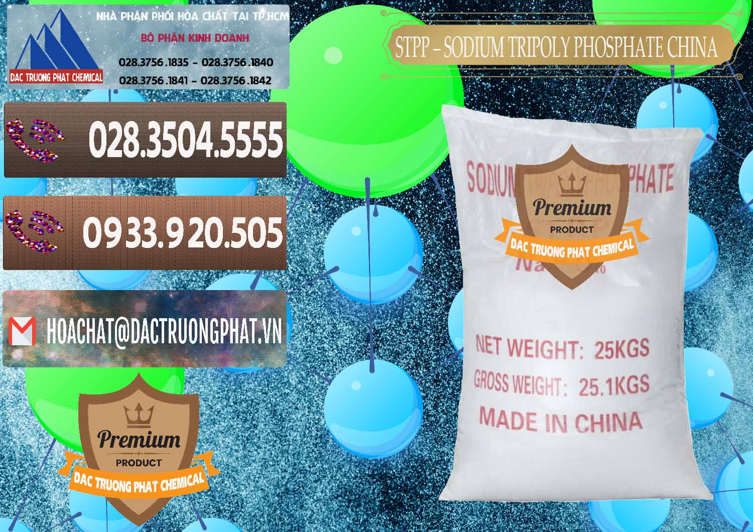 Chuyên phân phối _ bán Sodium Tripoly Phosphate - STPP 96% Chữ Đỏ Trung Quốc China - 0155 - Nơi chuyên phân phối & cung ứng hóa chất tại TP.HCM - hoachatviet.net