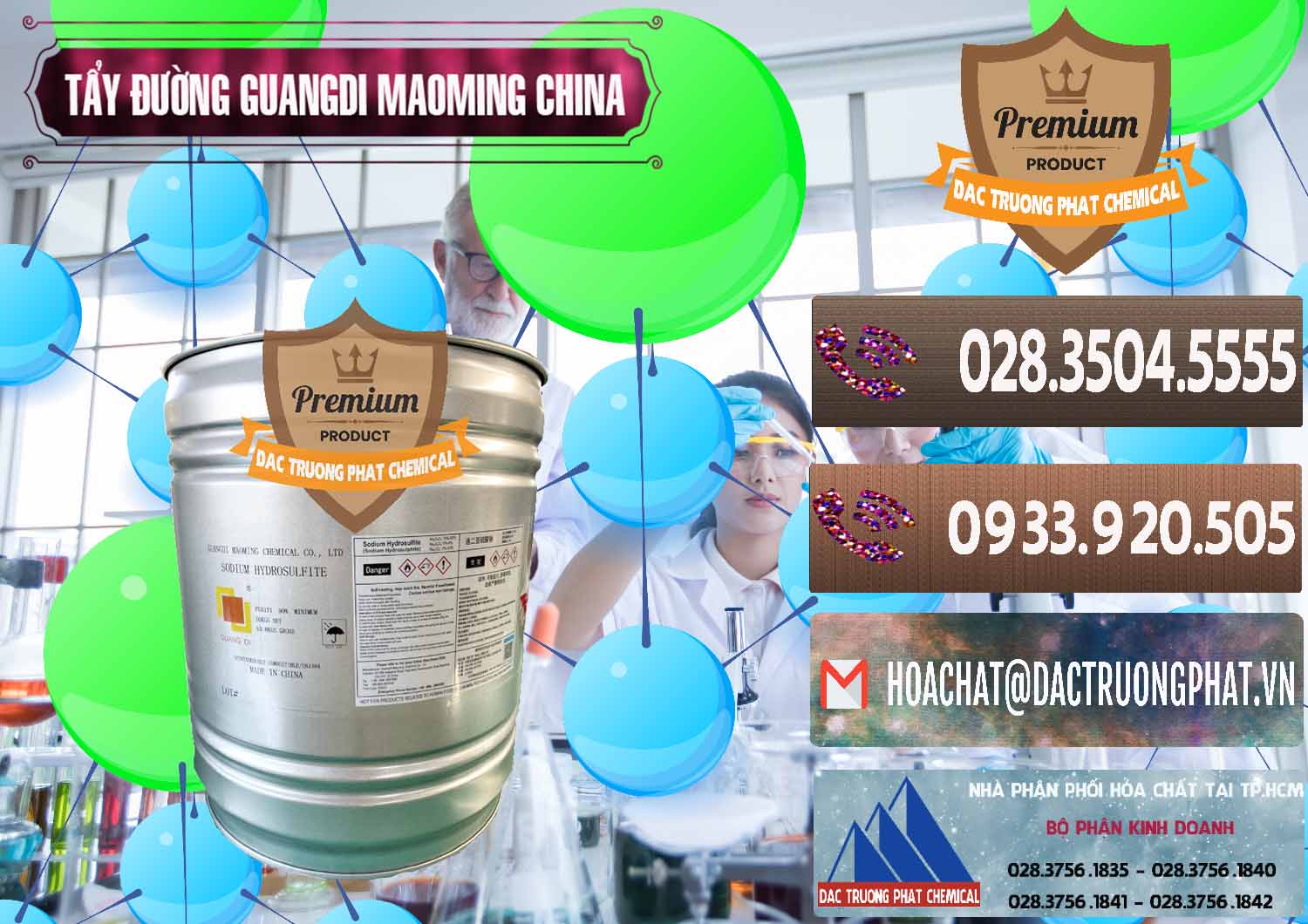 Đơn vị chuyên kinh doanh ( bán ) Tẩy Đường - NA2S2O4 Guangdi Maoming Thùng Xám Trung Quốc China - 0402 - Công ty phân phối - nhập khẩu hóa chất tại TP.HCM - hoachatviet.net