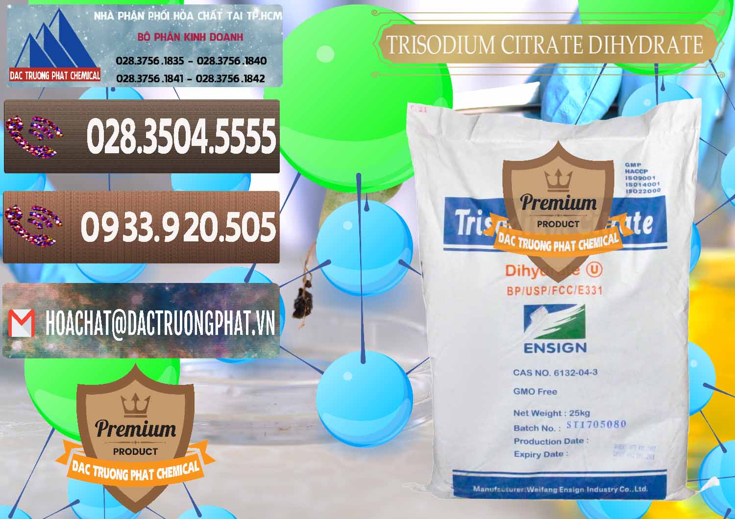 Đơn vị chuyên kinh doanh - bán Trisodium Citrate Dihydrate - Na3C6H5O7 Weifang Trung Quốc China - 0324 - Công ty cung cấp - phân phối hóa chất tại TP.HCM - hoachatviet.net