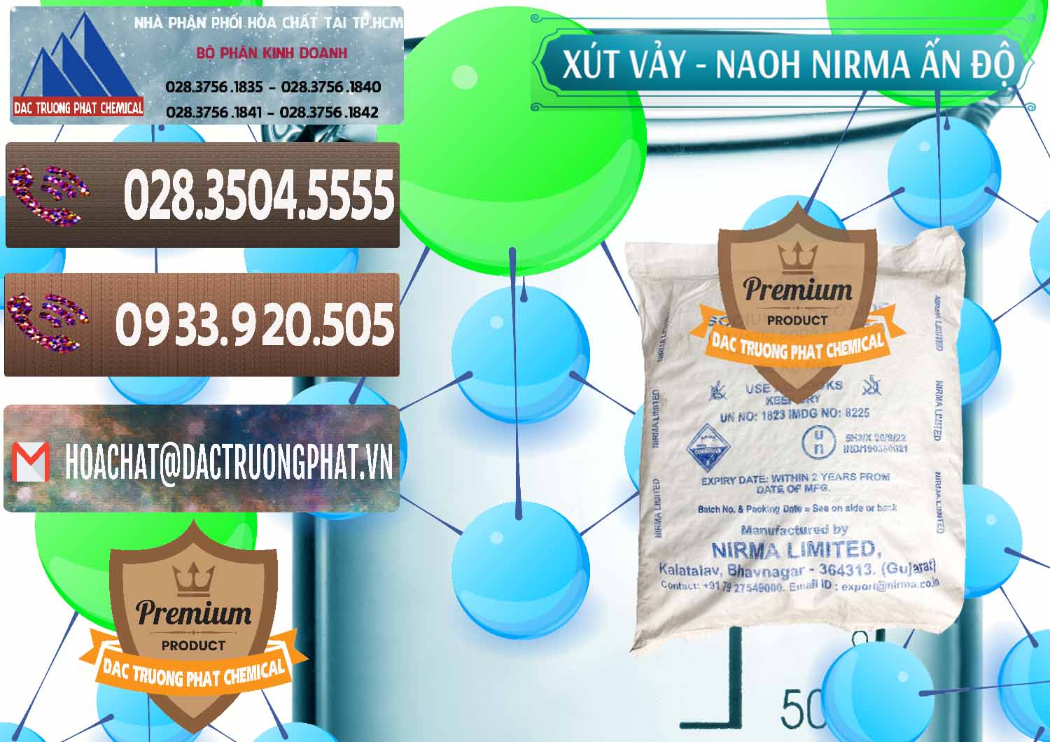 Chuyên bán - cung cấp Xút Vảy - NaOH Vảy Nirma Ấn Độ India - 0371 - Chuyên phân phối - bán hóa chất tại TP.HCM - hoachatviet.net