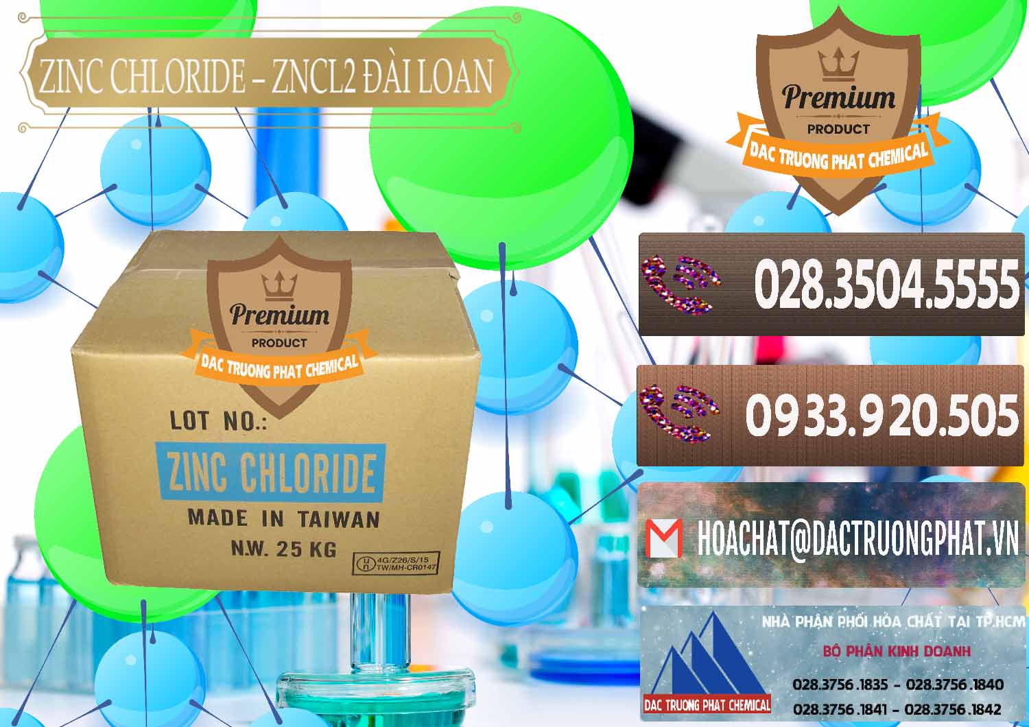 Đơn vị cung ứng & bán Zinc Chloride - ZNCL2 96% Đài Loan Taiwan - 0178 - Chuyên bán ( phân phối ) hóa chất tại TP.HCM - hoachatviet.net