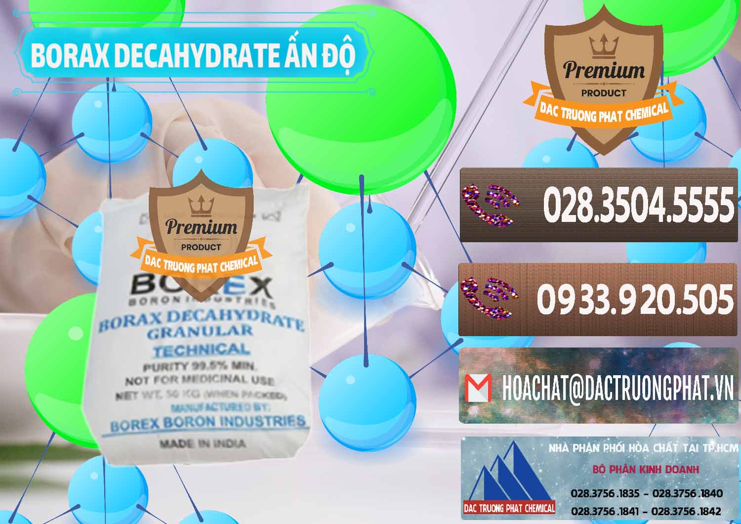 Nơi phân phối & bán Borax Decahydrate Ấn Độ India - 0449 - Đơn vị phân phối và cung cấp hóa chất tại TP.HCM - hoachatviet.net