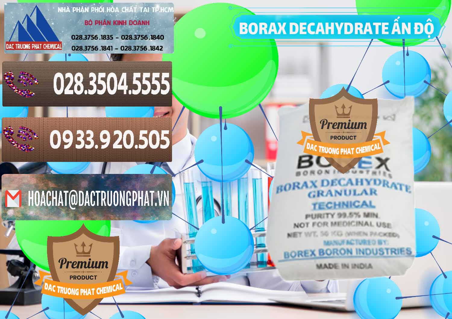 Cty chuyên phân phối - bán Borax Decahydrate Ấn Độ India - 0449 - Công ty cung ứng & phân phối hóa chất tại TP.HCM - hoachatviet.net