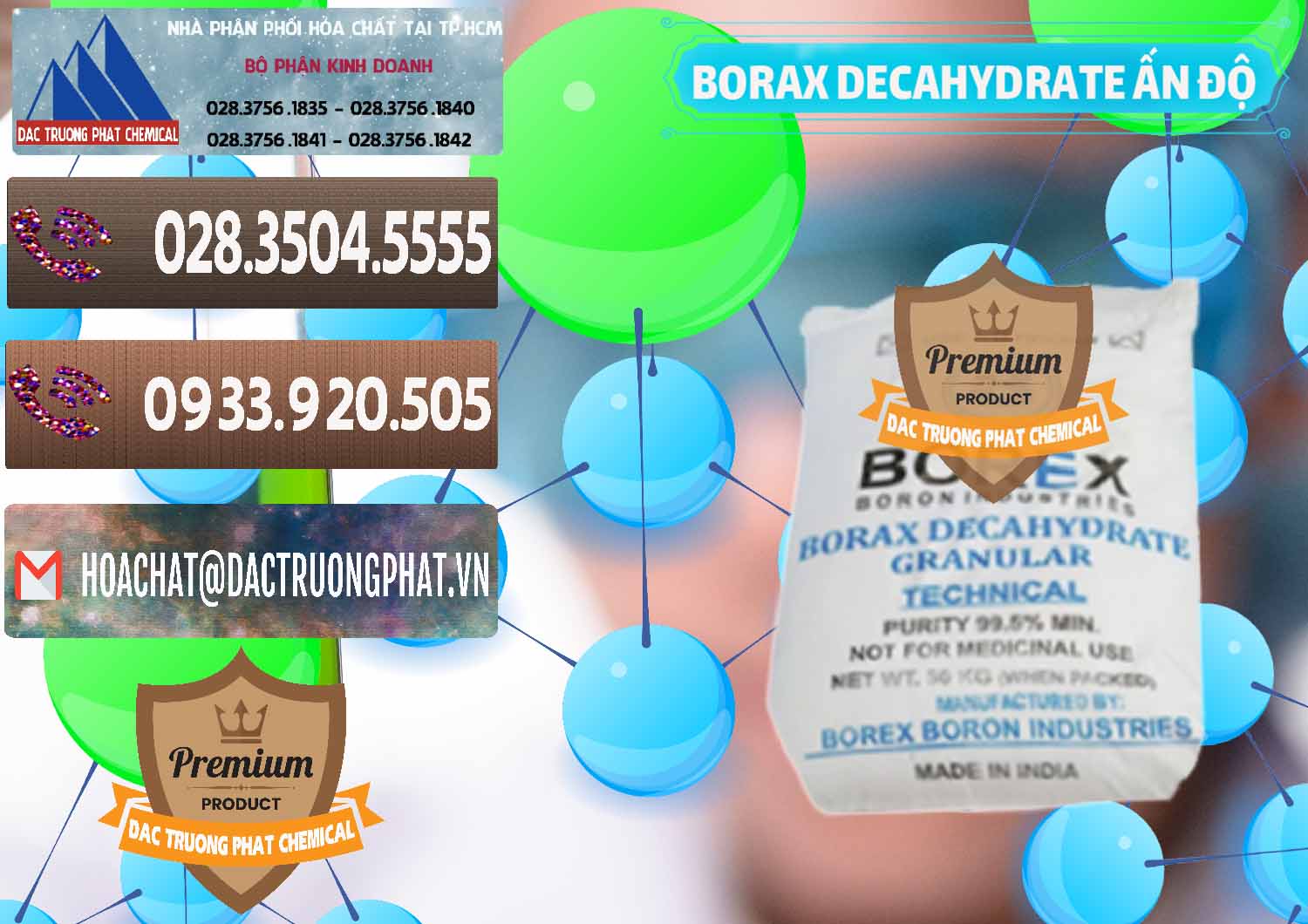 Nơi cung ứng ( bán ) Borax Decahydrate Ấn Độ India - 0449 - Cty chuyên phân phối - kinh doanh hóa chất tại TP.HCM - hoachatviet.net