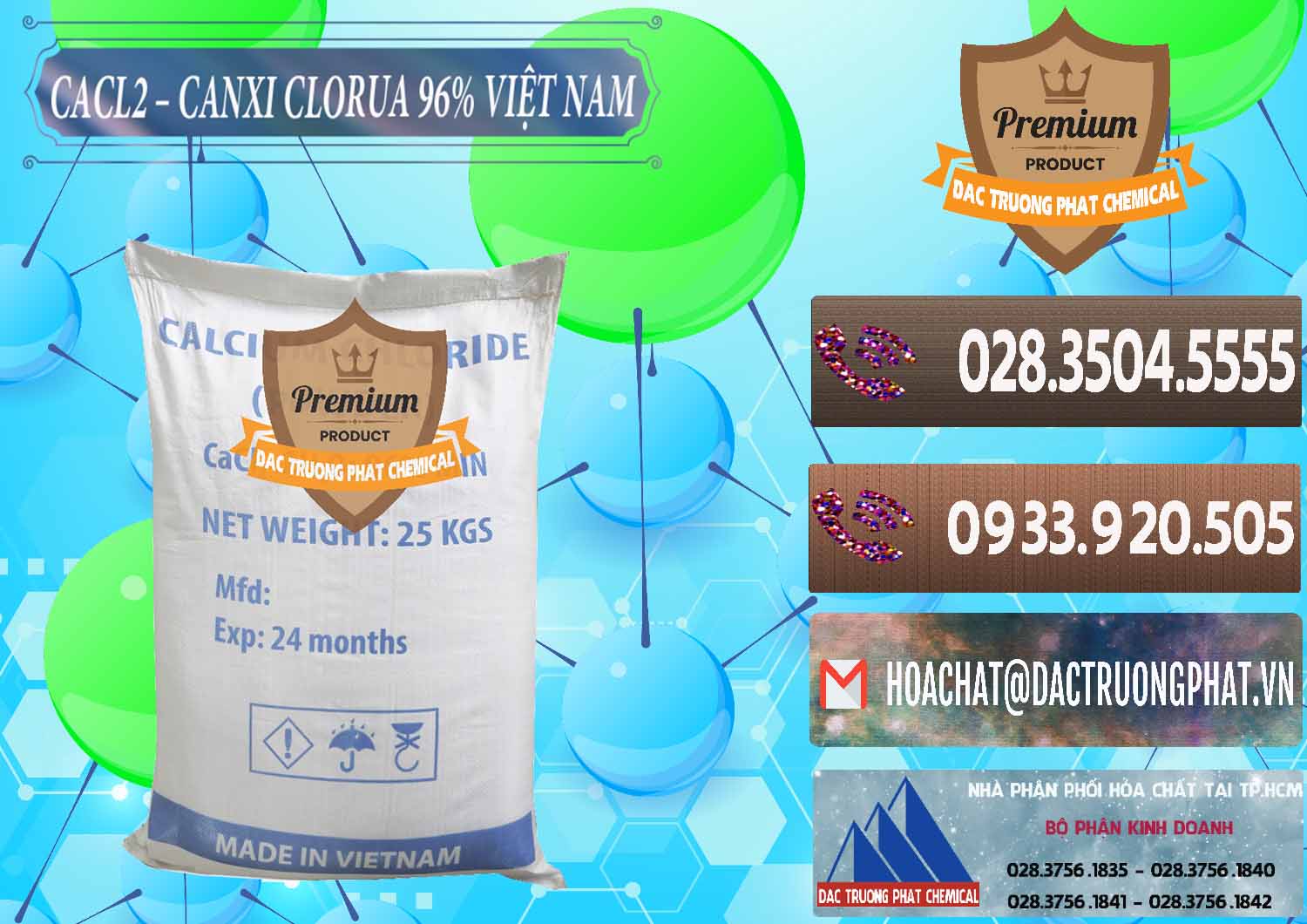 Chuyên cung ứng & phân phối CaCl2 – Canxi Clorua 96% Việt Nam - 0236 - Nơi bán _ cung ứng hóa chất tại TP.HCM - hoachatviet.net