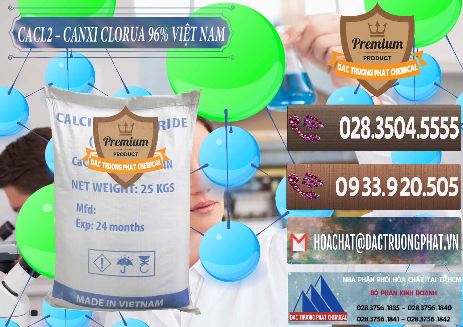 Cty bán & cung cấp CaCl2 – Canxi Clorua 96% Việt Nam - 0236 - Đơn vị cung ứng ( bán ) hóa chất tại TP.HCM - hoachatviet.net