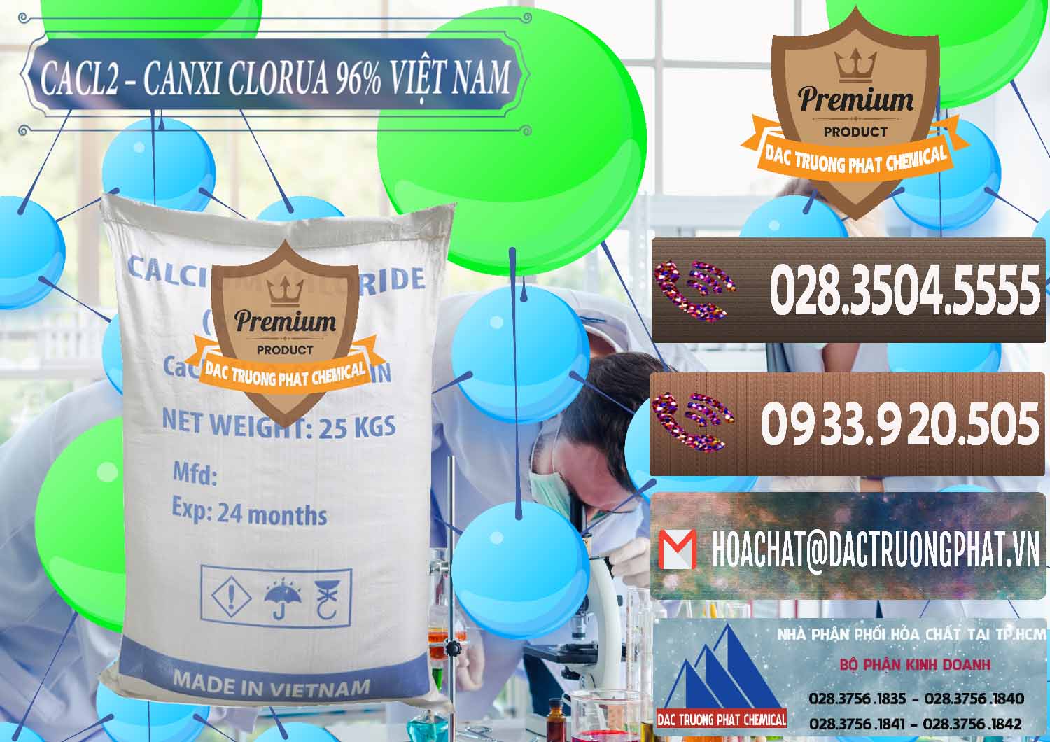 Cty chuyên cung ứng và bán CaCl2 – Canxi Clorua 96% Việt Nam - 0236 - Nhà phân phối ( cung cấp ) hóa chất tại TP.HCM - hoachatviet.net
