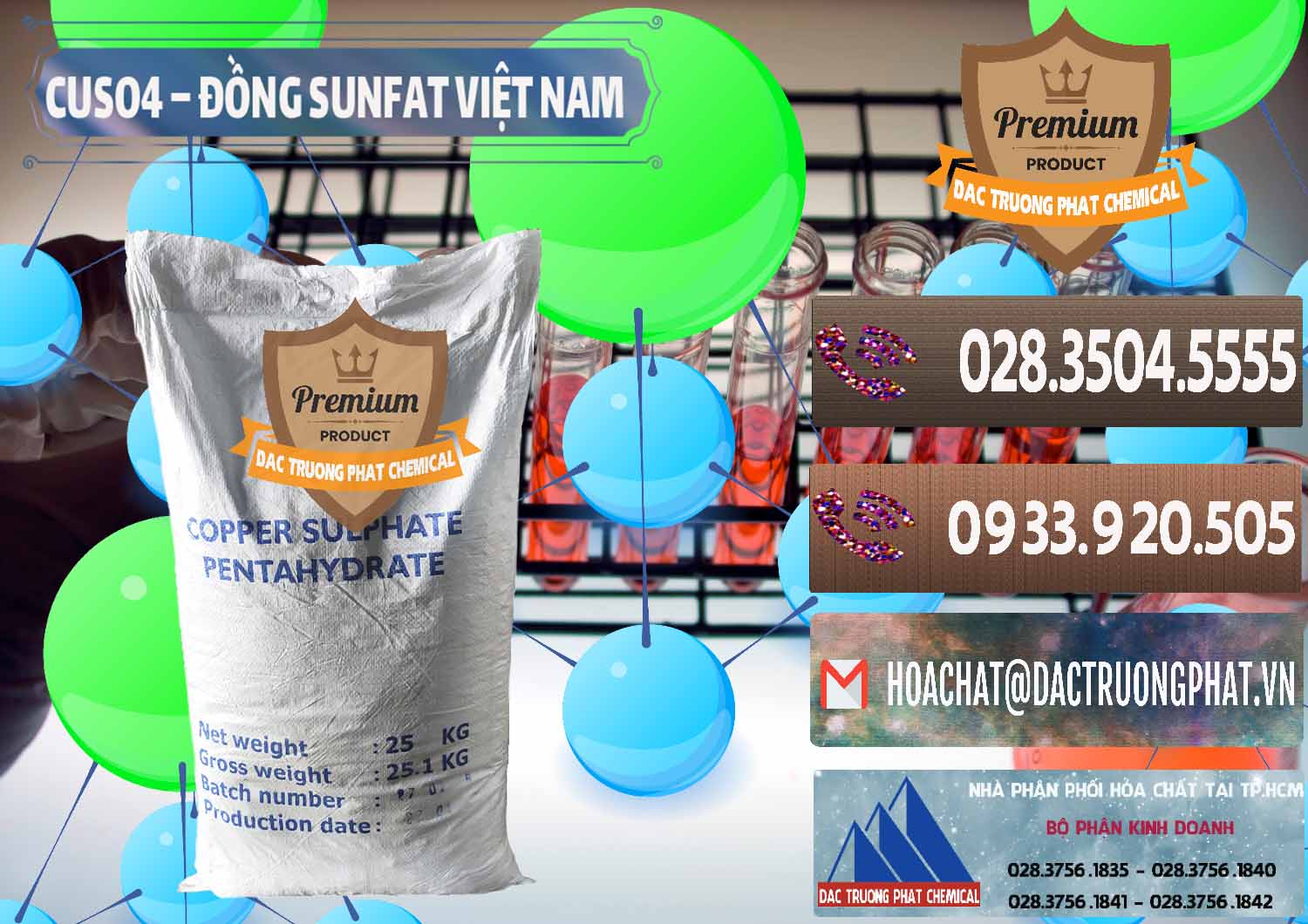 Công ty cung ứng và bán CuSO4 – Đồng Sunfat Dạng Bột Việt Nam - 0196 - Công ty bán và cung cấp hóa chất tại TP.HCM - hoachatviet.net