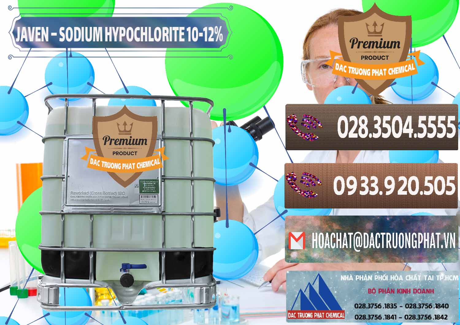 Đơn vị bán và cung cấp Javen - Sodium Hypochlorite 10-12% Việt Nam - 0188 - Cty chuyên cung cấp và kinh doanh hóa chất tại TP.HCM - hoachatviet.net