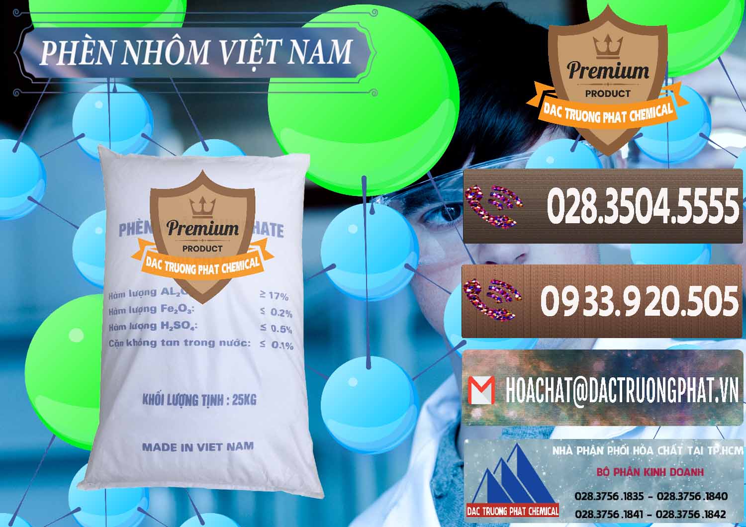 Nơi chuyên bán & cung cấp Phèn Nhôm - Al2(SO4)3 17% Việt Nam - 0465 - Đơn vị chuyên phân phối ( bán ) hóa chất tại TP.HCM - hoachatviet.net