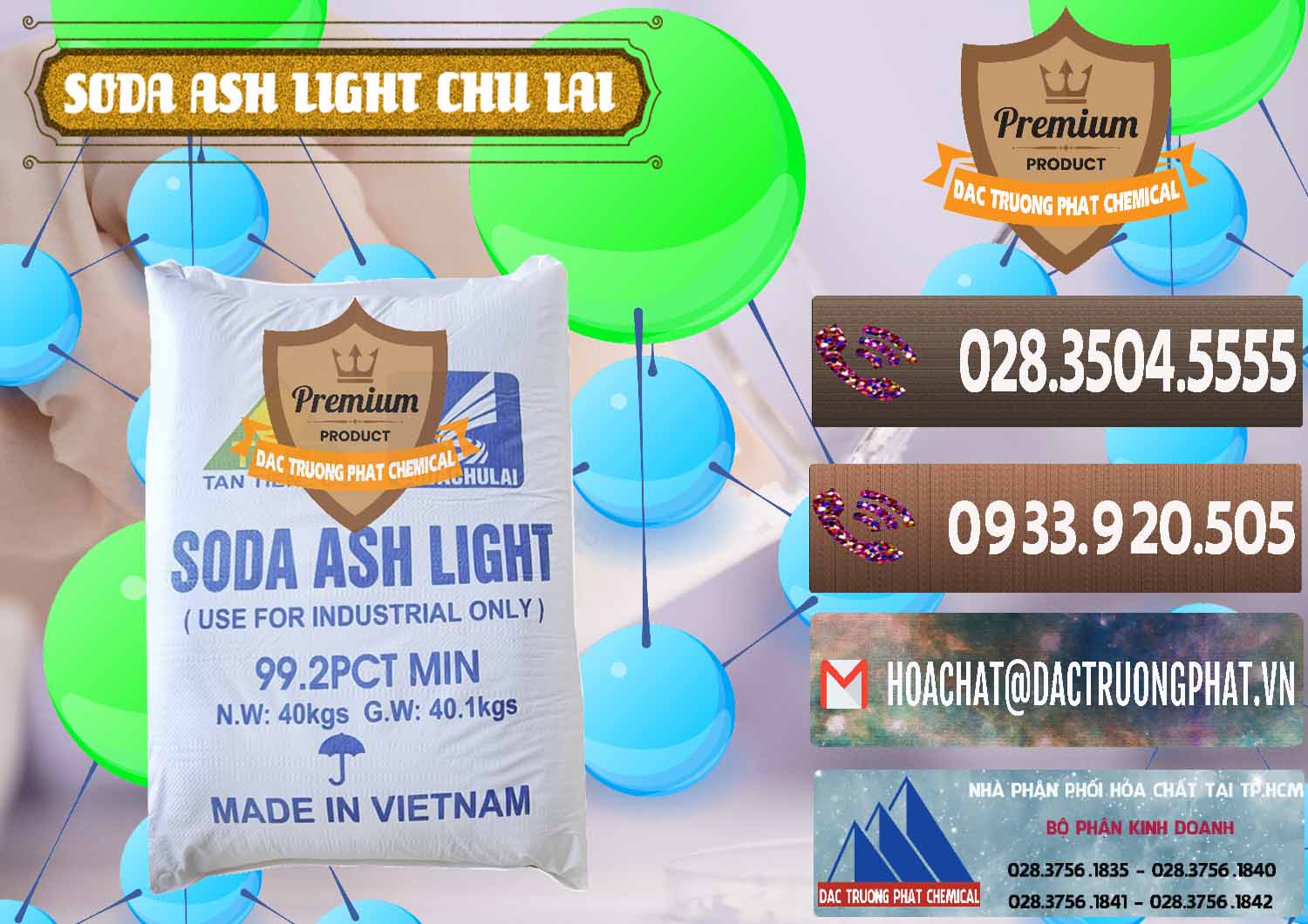 Đơn vị cung ứng - phân phối Soda Ash Light - NA2CO3 Chu Lai Việt Nam - 0489 - Nơi chuyên kinh doanh - bán hóa chất tại TP.HCM - hoachatviet.net