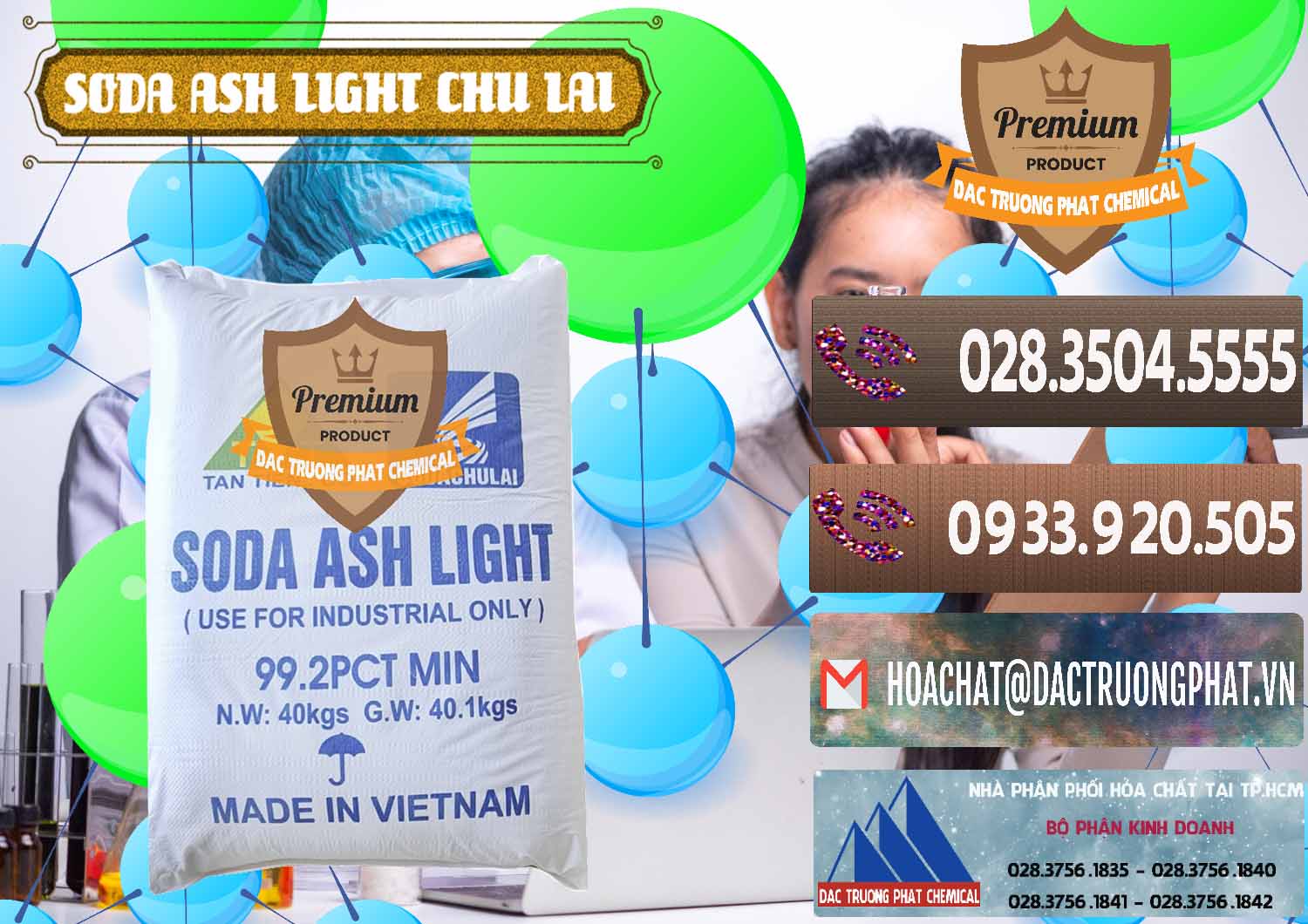 Công ty cung cấp ( bán ) Soda Ash Light - NA2CO3 Chu Lai Việt Nam - 0489 - Nơi kinh doanh ( bán ) hóa chất tại TP.HCM - hoachatviet.net