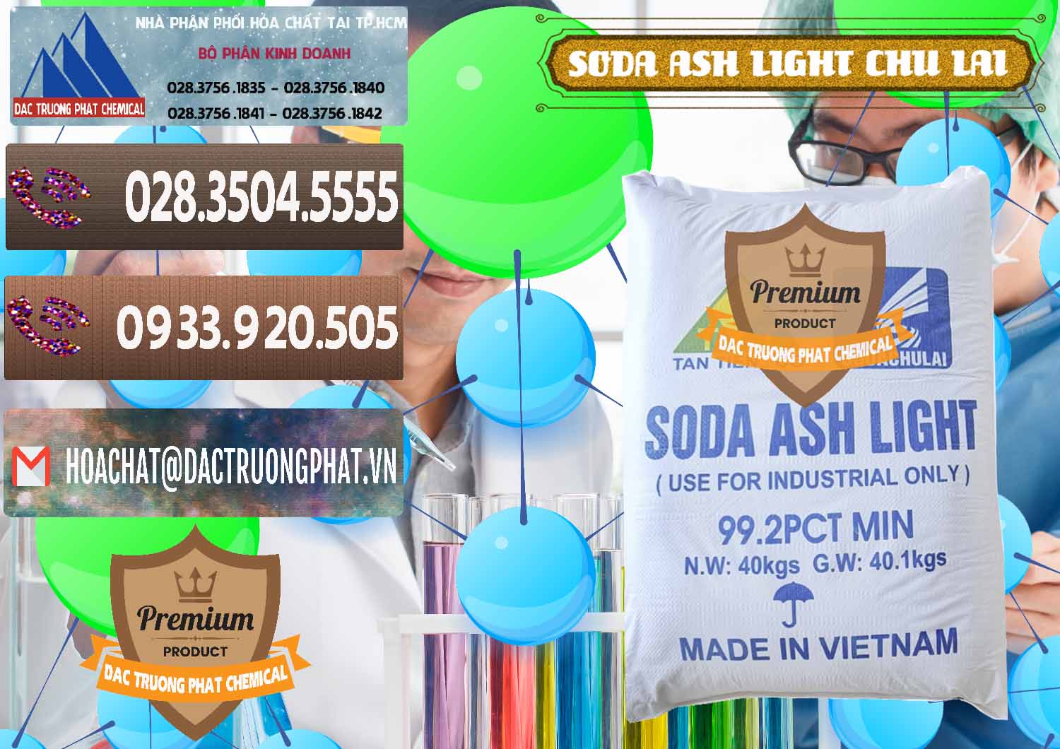 Phân phối _ bán Soda Ash Light - NA2CO3 Chu Lai Việt Nam - 0489 - Chuyên phân phối & bán hóa chất tại TP.HCM - hoachatviet.net