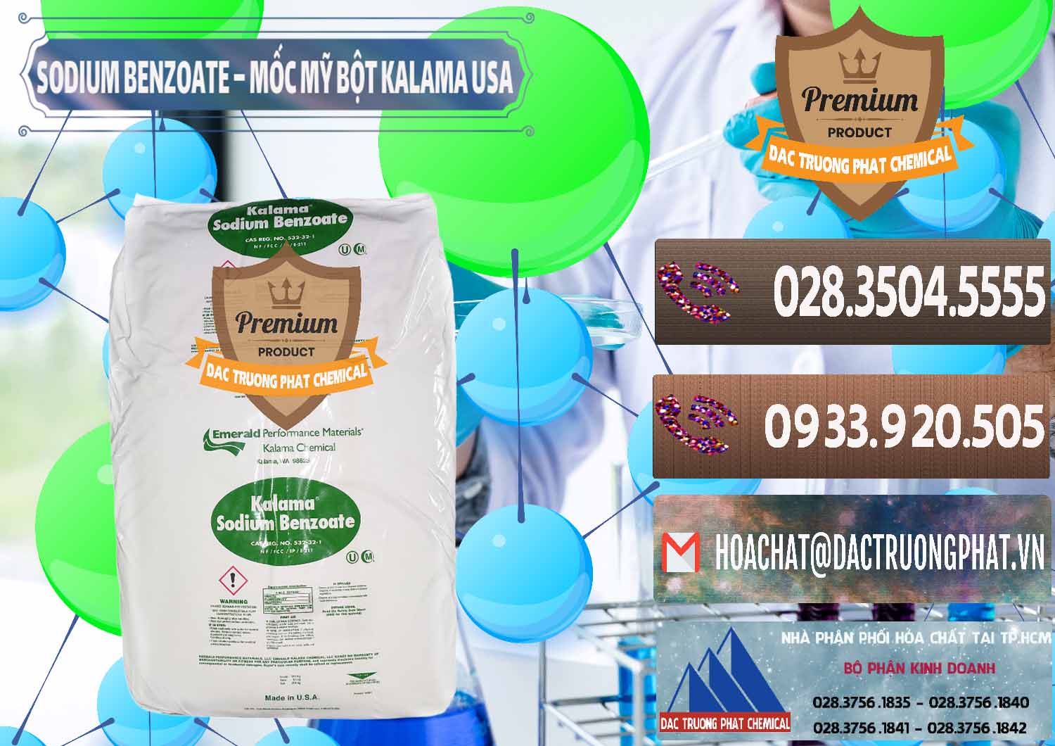 Công ty chuyên kinh doanh - bán Sodium Benzoate - Mốc Bột Kalama Food Grade Mỹ Usa - 0136 - Chuyên cung cấp _ bán hóa chất tại TP.HCM - hoachatviet.net