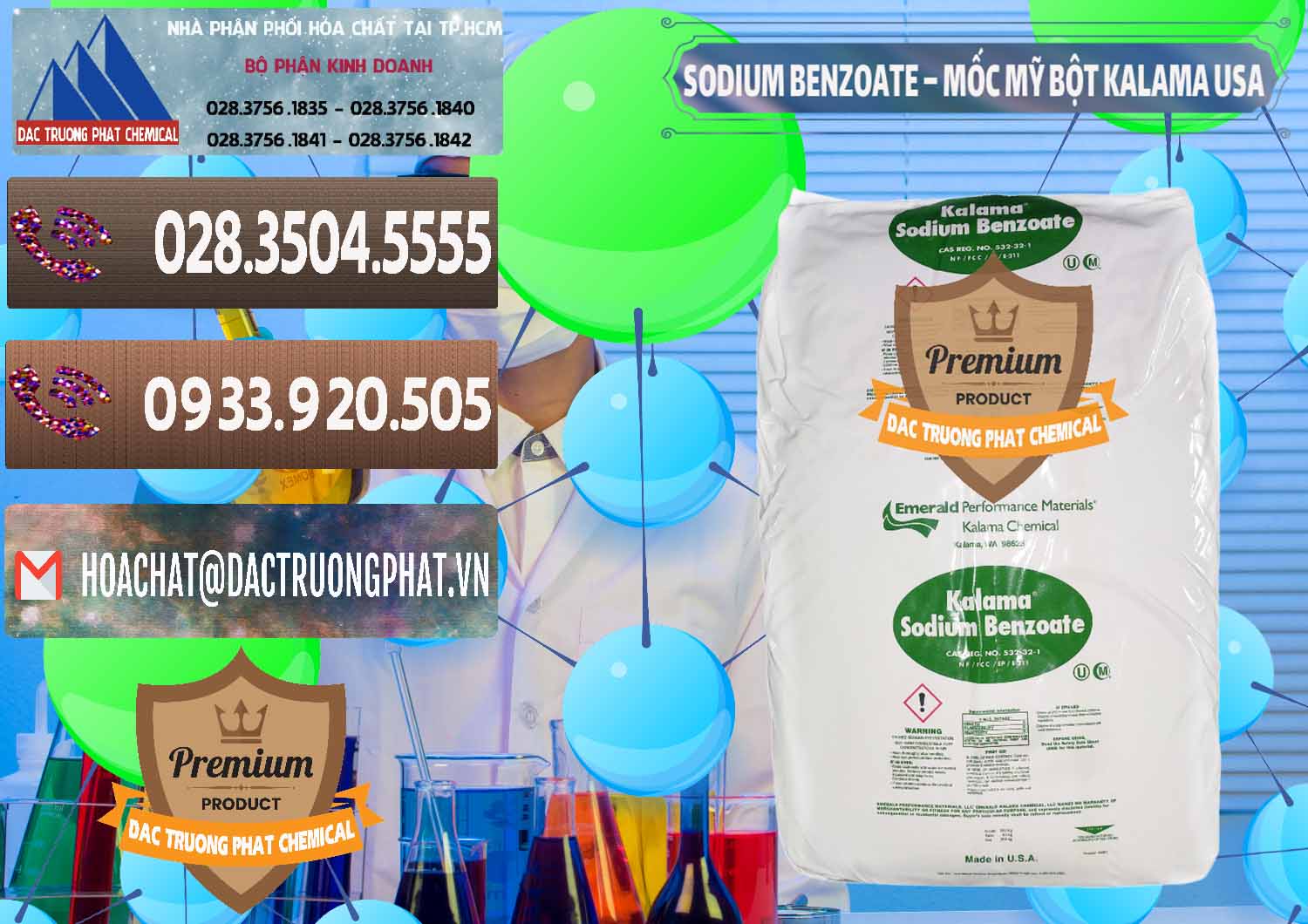 Nhà phân phối & bán Sodium Benzoate - Mốc Bột Kalama Food Grade Mỹ Usa - 0136 - Công ty chuyên kinh doanh và phân phối hóa chất tại TP.HCM - hoachatviet.net