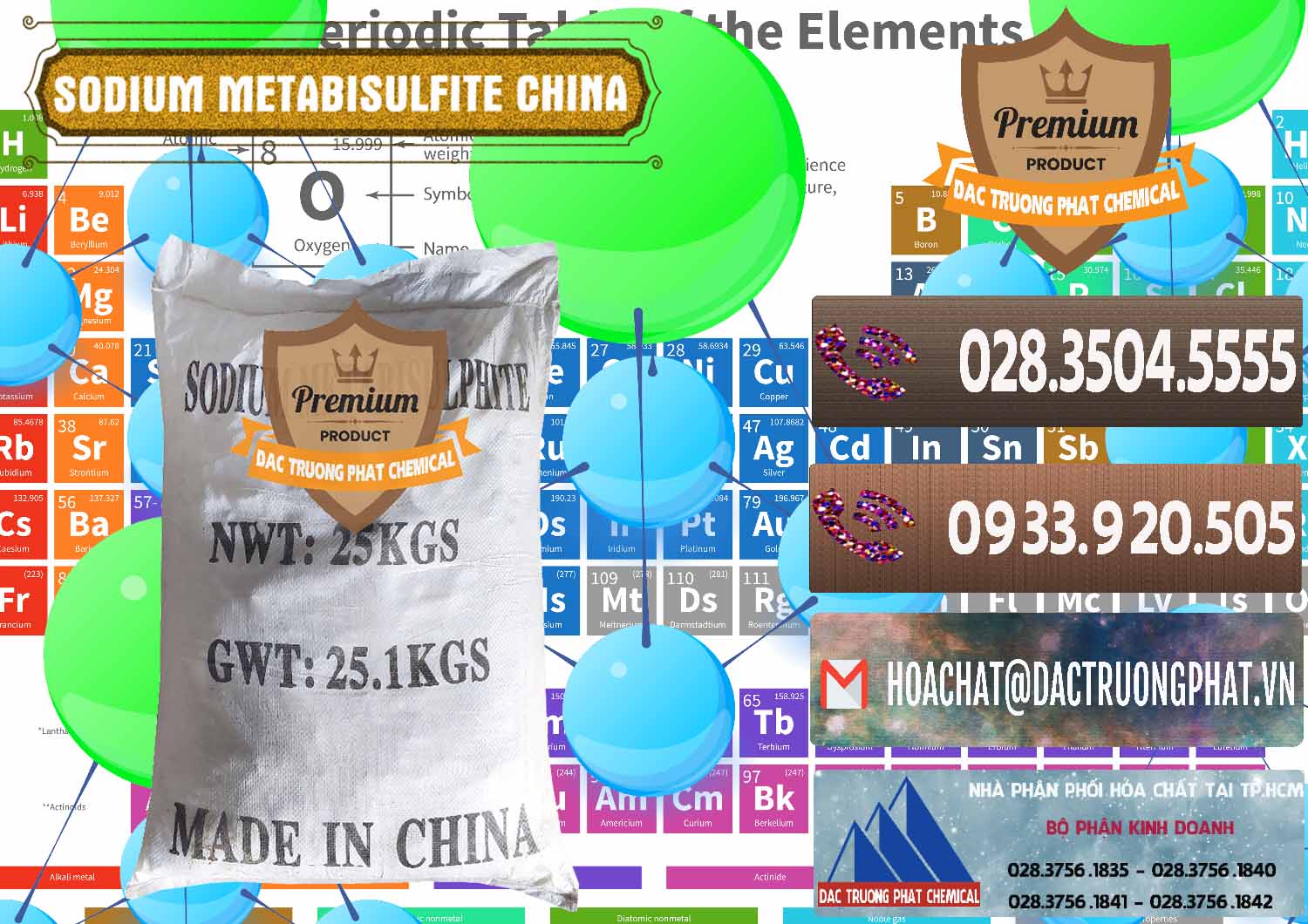 Nơi chuyên kinh doanh và bán Sodium Metabisulfite - NA2S2O5 Trung Quốc China - 0484 - Đơn vị chuyên phân phối _ bán hóa chất tại TP.HCM - hoachatviet.net