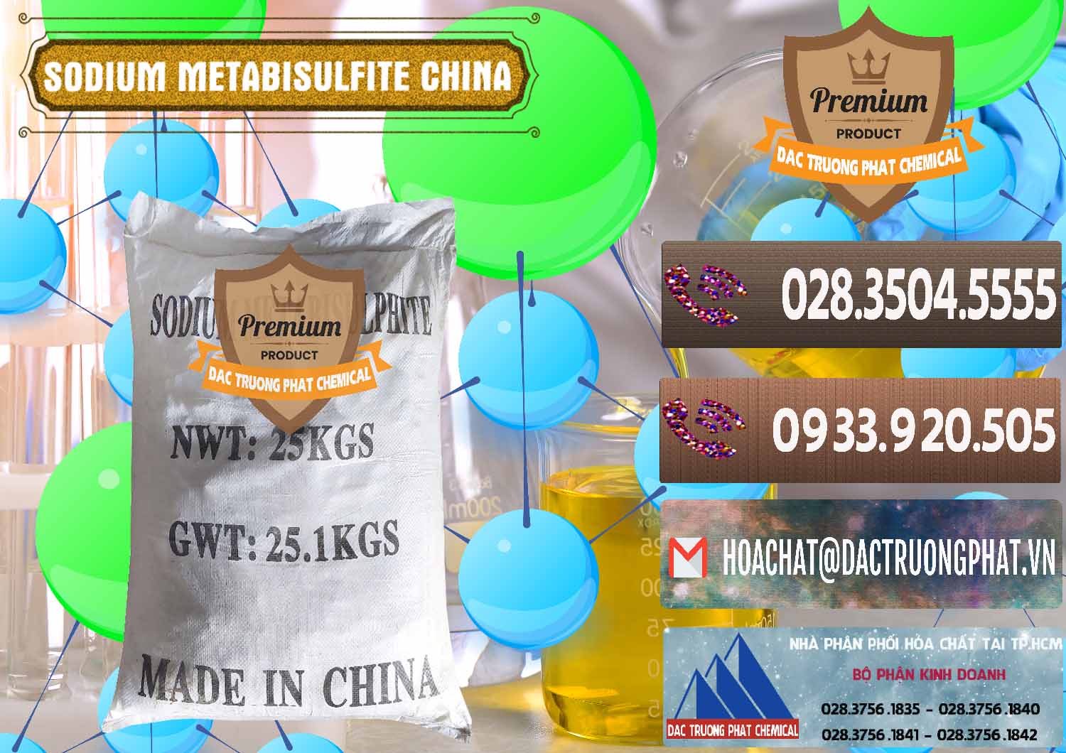 Công ty phân phối ( bán ) Sodium Metabisulfite - NA2S2O5 Trung Quốc China - 0484 - Cung cấp _ kinh doanh hóa chất tại TP.HCM - hoachatviet.net
