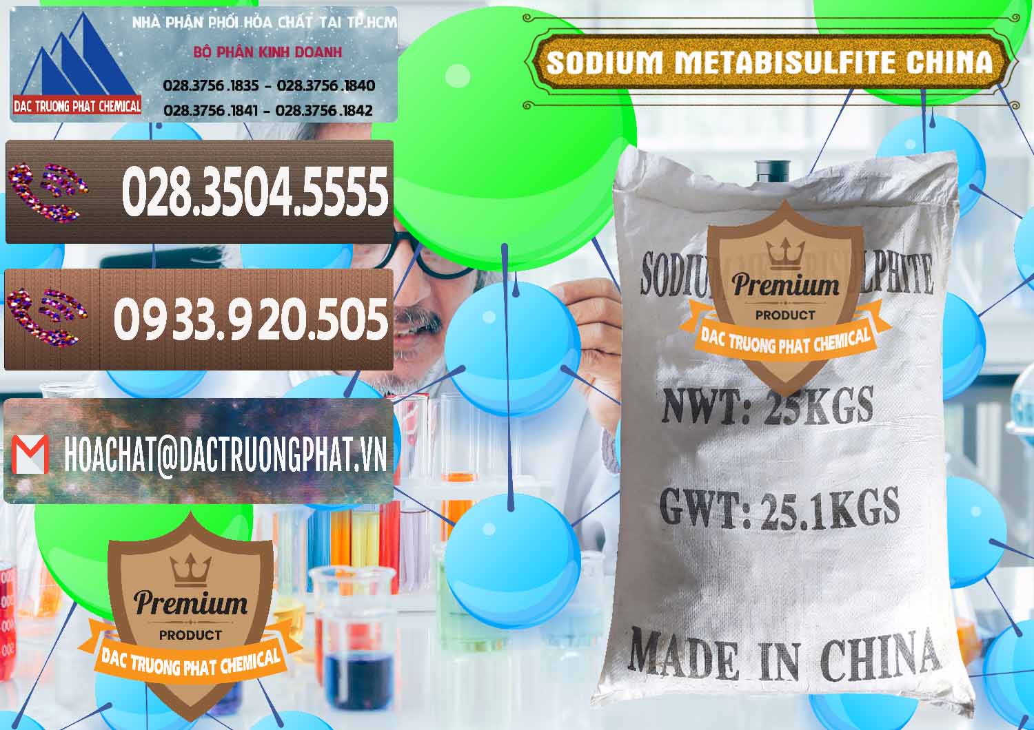 Nơi kinh doanh & bán Sodium Metabisulfite - NA2S2O5 Trung Quốc China - 0484 - Nơi cung cấp _ nhập khẩu hóa chất tại TP.HCM - hoachatviet.net