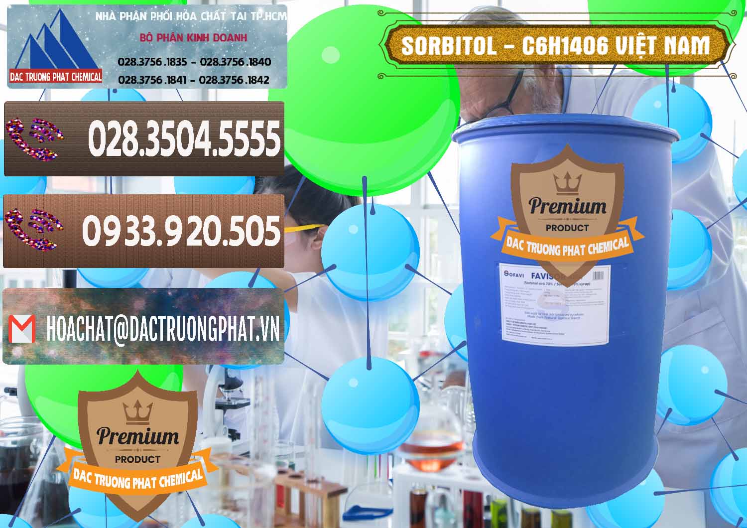 Cty chuyên cung ứng ( phân phối ) Sorbitol - C6H14O6 Lỏng 70% Food Grade Việt Nam - 0438 - Công ty cung cấp _ kinh doanh hóa chất tại TP.HCM - hoachatviet.net